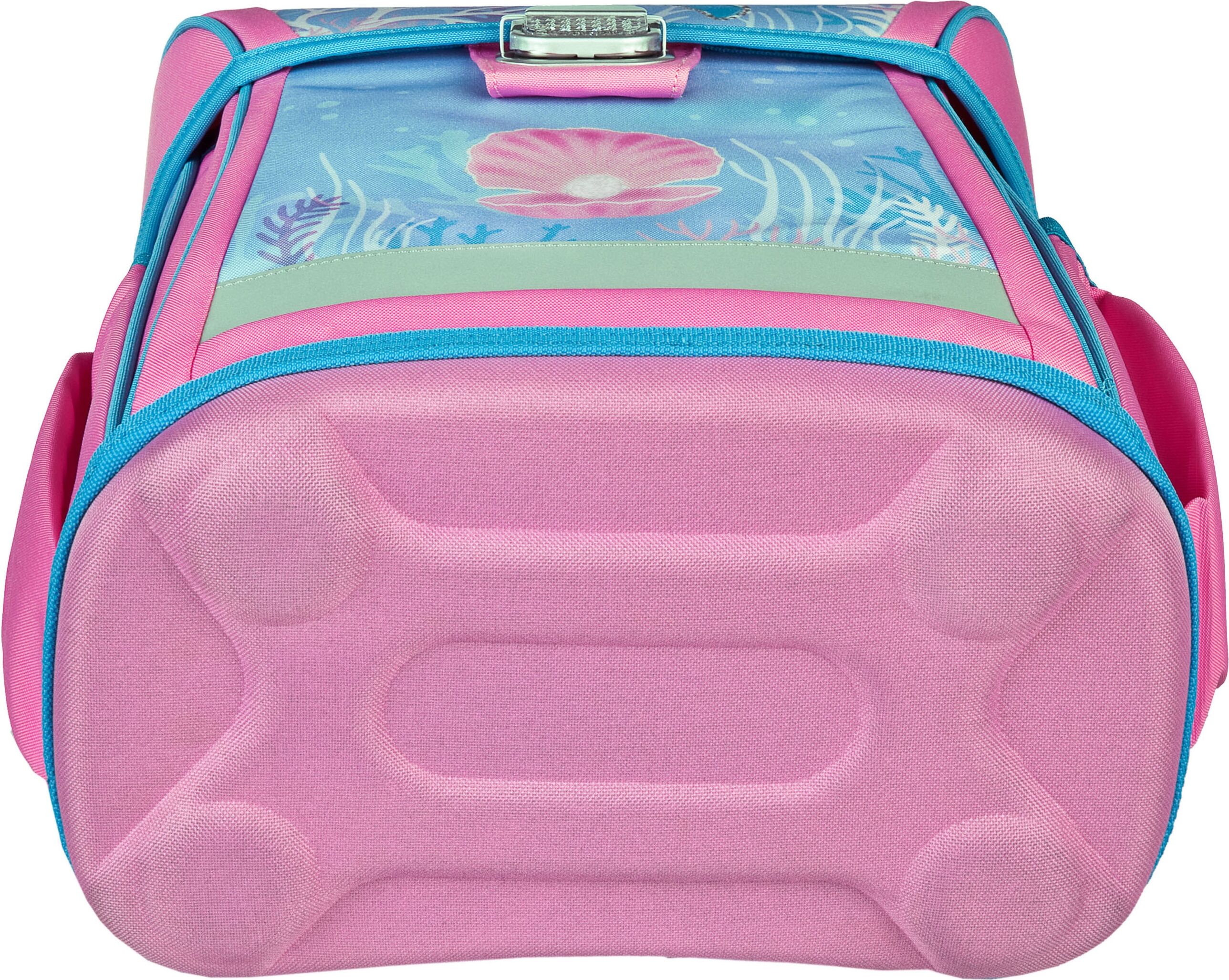 Schulranzen UNDERCOVER "Curve", Kinder, Gr. B/H/T: 31cm x 41cm x 18cm, delphin, Polyester, Rucksäcke Schulranzen delphin B/H/T: 31cm x 41cm x 18cm