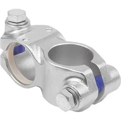 ROHRVERBINDER KREUZSTÜCK FÜR LINEAREINHEIT FORM:B, A=30, TYP=30, EDELSTAHL 1.4308 ELEKTROLYTISCH POLIERT