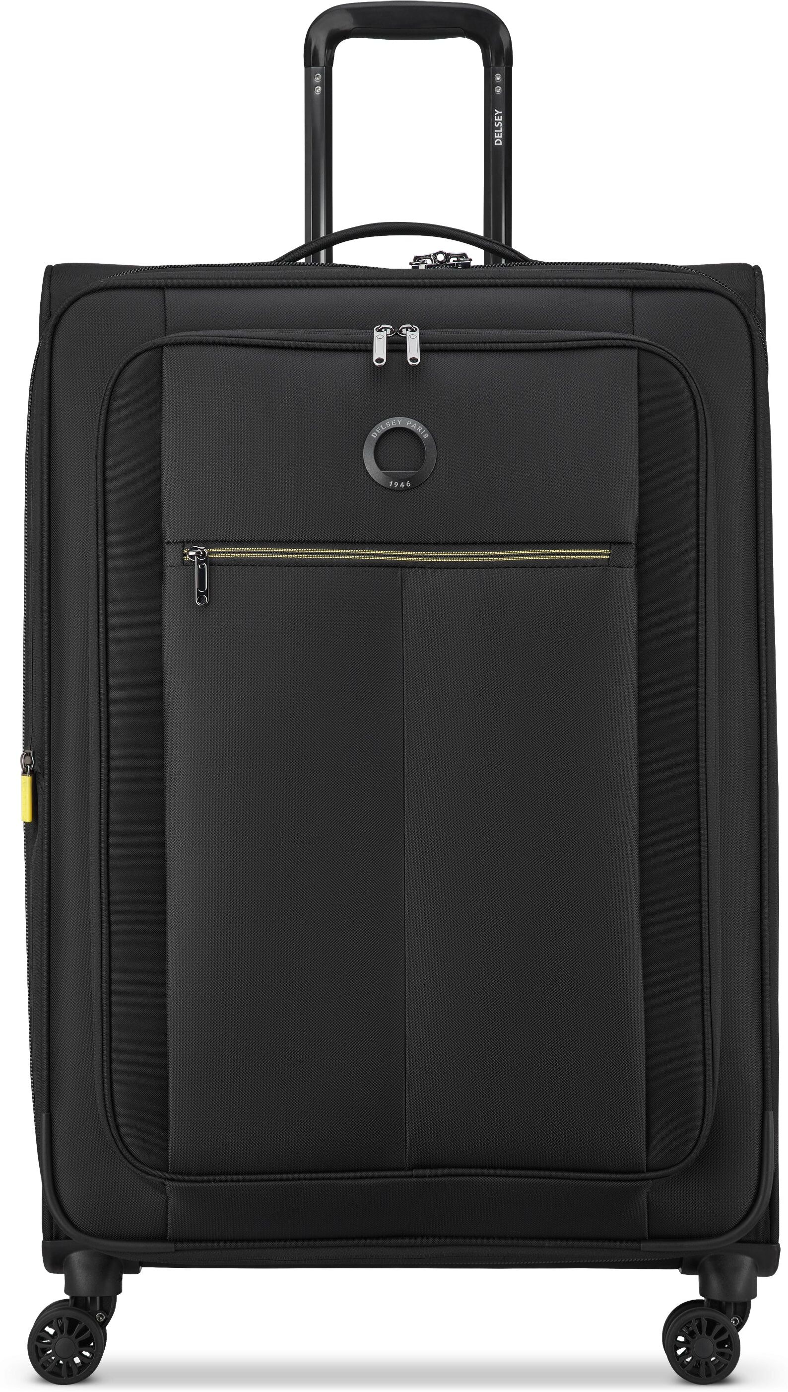 Delsey Dita 79cm 4-Wheel Large Expandable Suitcase - Black
