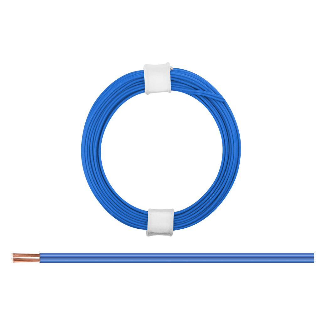 Donau ZWILLINGSLITZE 0,08 / 5m blau-blau (5 m) (114-22)