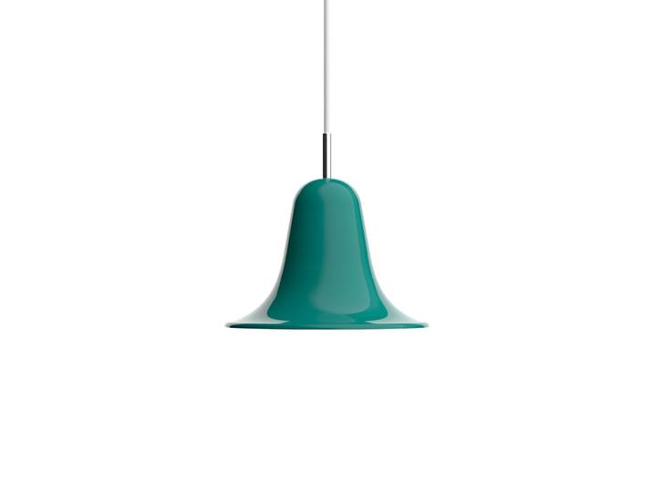 Pantop Pendelleuchte Ø 23 cm dunkles türkis - Verpan - Wohnzimmer - Design - Metall - Einflammig
