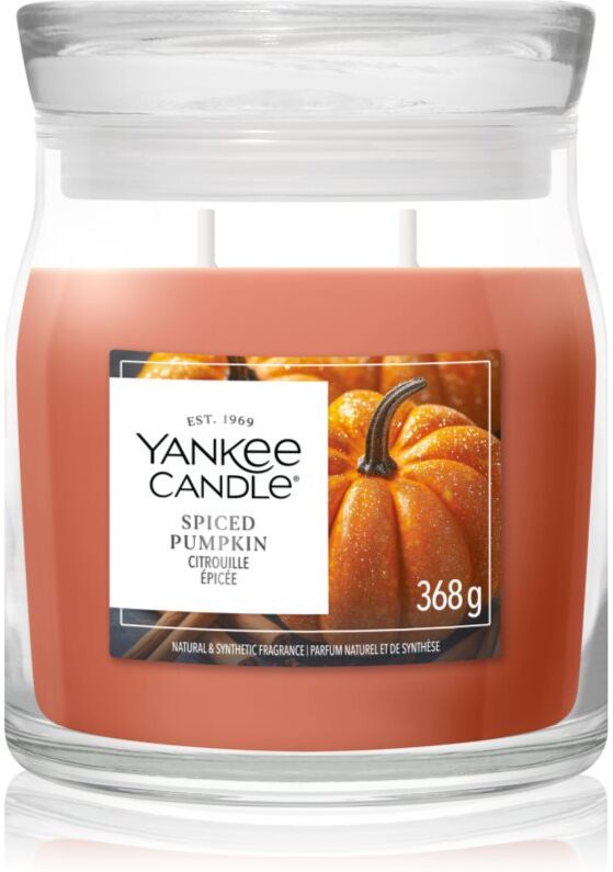 Yankee Candle Spiced Pumpkin bougie parfumée 368 g