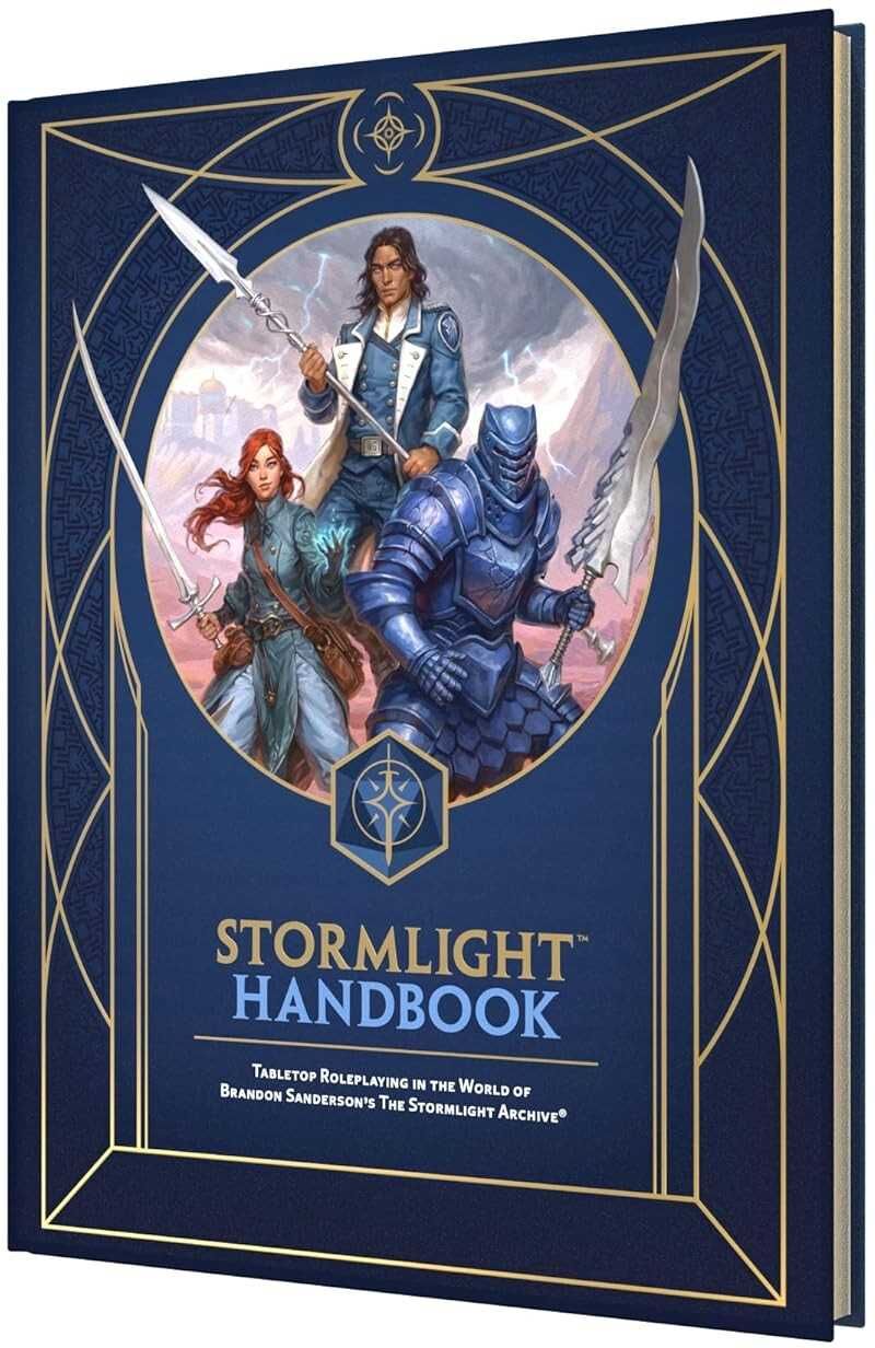 Stormlight Handbook by Brotherwise Games - Core Rulebook for Cosmere Roleplaying Game with Setting and Rules for Roshar