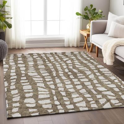 Addison Rugs Premium Washable Super Soft Contemporary Cobble Mayfield Rug