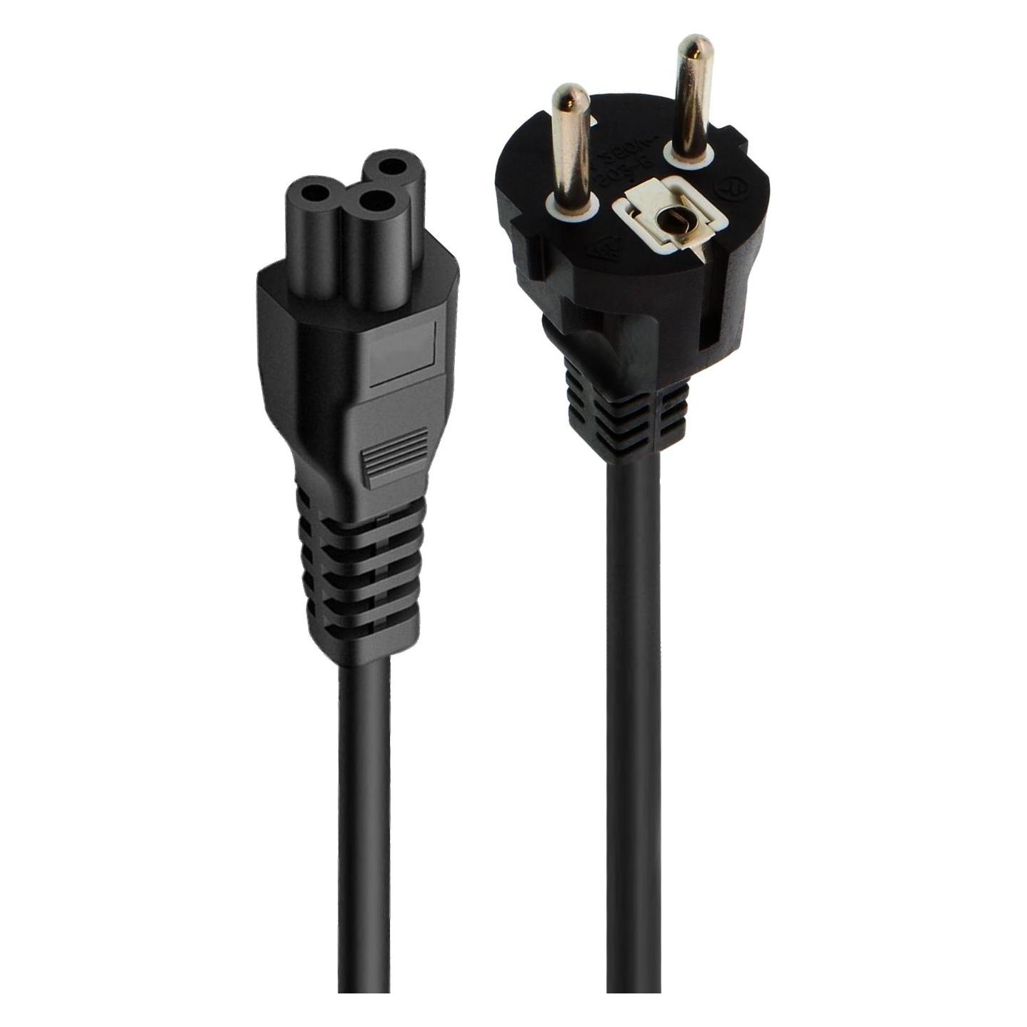 Ewent Netzkabel Schuko direkt auf IEC C5, 1,80 m (1.80 m) (EC1907)