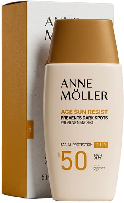 Anne Möller Age Sun Resist prévient l’apparition des taches brunes Fps