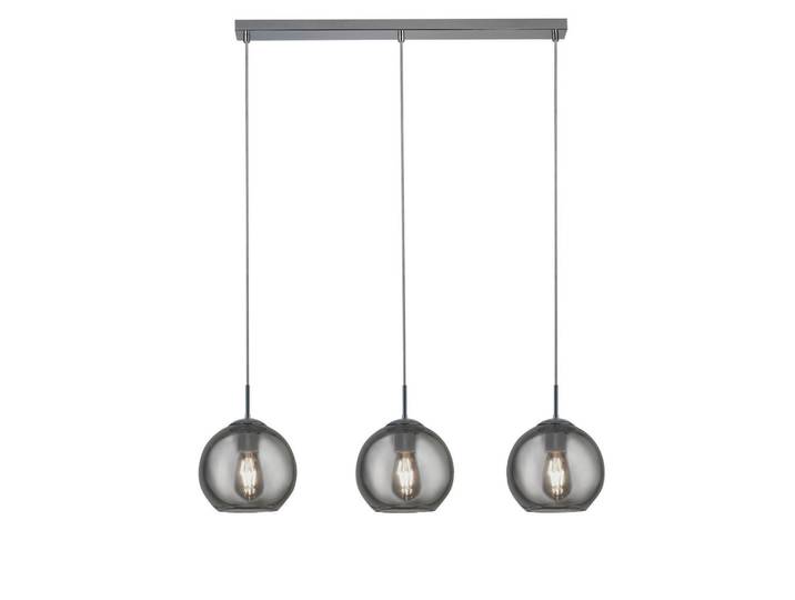 Hängeleuchte Balls, Chromfarben, Metall, Glas, 25x150x81 cm, Lampen & Leuchten, Innenbeleuchtung, Hängeleuchten, Pendelleuchten