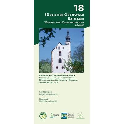 Blatt 18, Südlicher Odenwald - Bauland, Sonstige von , Meki Landkarten, 978-3-947593-29-3