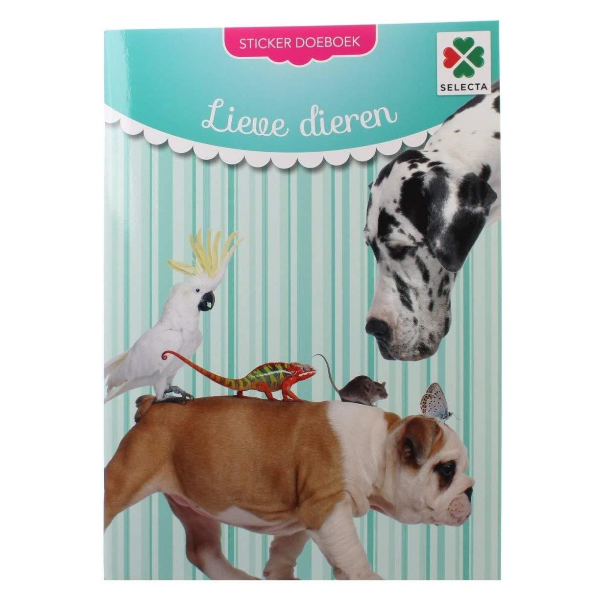 Selecta Spielzeug Lieve Dieren Sticker Doeboek (54622)