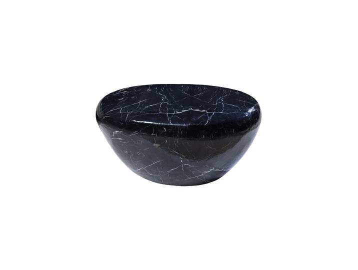 Design Couchtisch „Stone“ Marmorlook Schwarz Invicta Interiors