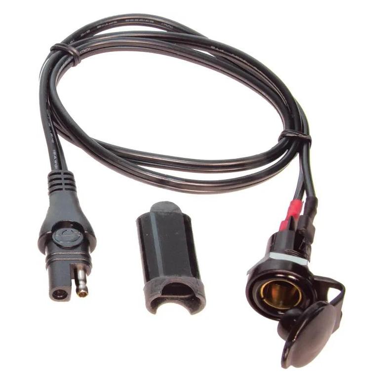 Tecmate OptiMate O8 Cable O-08, Standard Motorrad-Buchse, mit Batteriezuleitung (62382147)