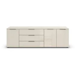 Lowboard Flipp Glas Beige Champagner