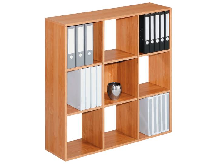 Bibliothèque multicases Classic - 9 cases - Aulne