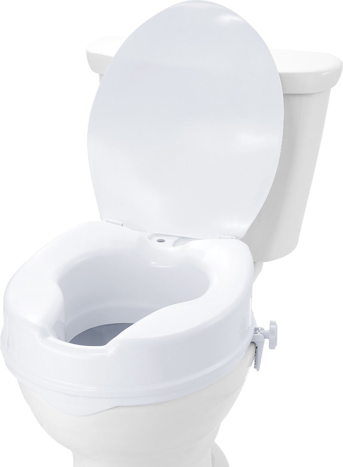 Zerbaco Universele toiletverhoger voor senioren, Hoogte: 10,2 cm