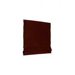 Basic Raffrollo Faltrollo 140x175 cm Schoko Braun Raffgardine