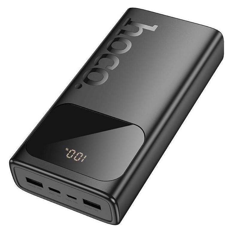 Hoco Power bank J144A Hymn power bank(30000mAh) Black (30000 mAh, 96 Wh) (58696709)