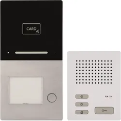 HHG, Klingel + Türsprechanlage, Set AS AP Audio 1-Fam + RFID + Bluetooth (Bluetooth, Kabelgebunden, RFID)