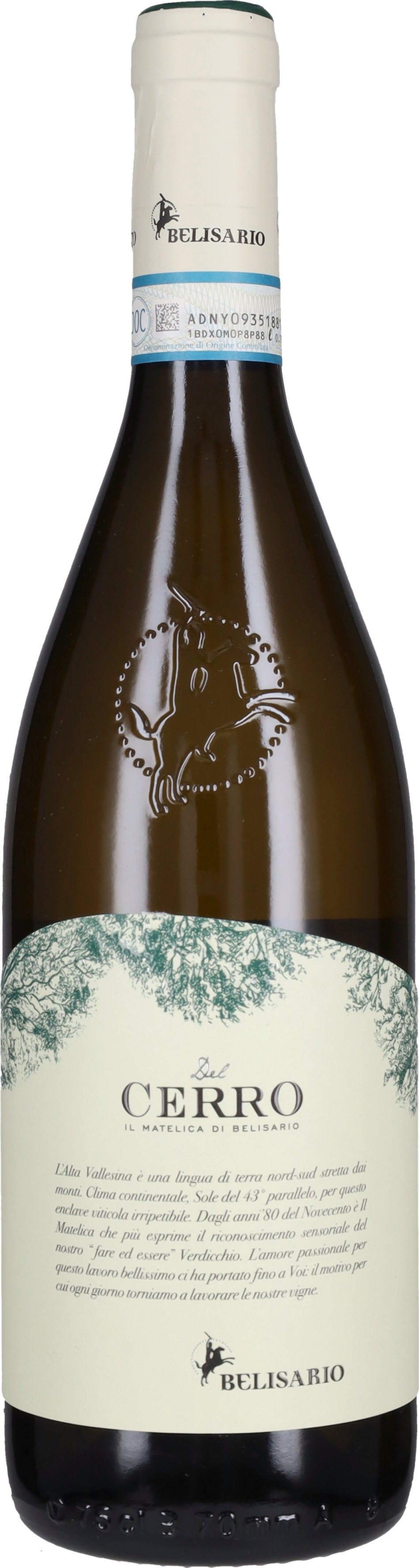 Belisario Verdicchio di Matelica 'Del Cerro' 2025