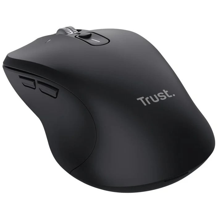 Trust FERRO HYPERWHEEL Muis Zwart