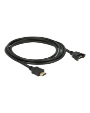 Delock Kabel HDMI A St> Bu 2m Digital/Display/Video 2 m (85464)