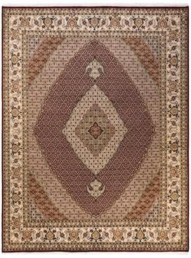 Overton Hand Knotted Wool Vintage Inspired Traditional Mogul Red Area Rug - 8 x 10
