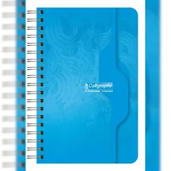 Calligraphe 10x Notizbuch Drahtbindung 50bl 70g Q.5x5- Sortiert 76C