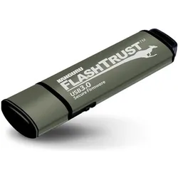 Kanguru FlashTrust - USB-Flash-Laufwerk - 32 GB (32 GB, USB-A), USB Stick, Grau