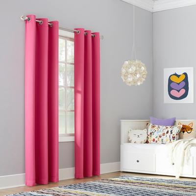 Sun Zero Riley Kids Bedroom Blackout Grommet 1-Piece Curtain Panel, Single Panel
