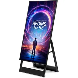 Showdown Displays Digitaler Kundenstopper Easel 55" Samsung Bildschirm