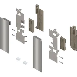 Blum, Schubladenauszüge, LEGRABOX Fronthalter Innenauszug mit Einschubelement Höhe C, INOX