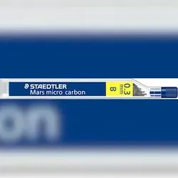 STAEDTLER Feinminen Mars micro carbon 0,3mm B, passend für alle Druckbleistifte