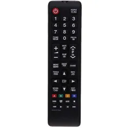 Samsung Tm1240 (Gerätespezifische Fernbedienung, Infrarot), Fernbedienung, Schwarz