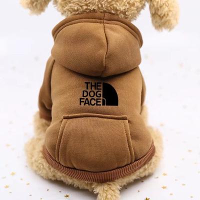 Inspired Finds Autumn Winter Cowboy Pocket Two Leg Pet Sweater For Dogs & Cats coffee xsold