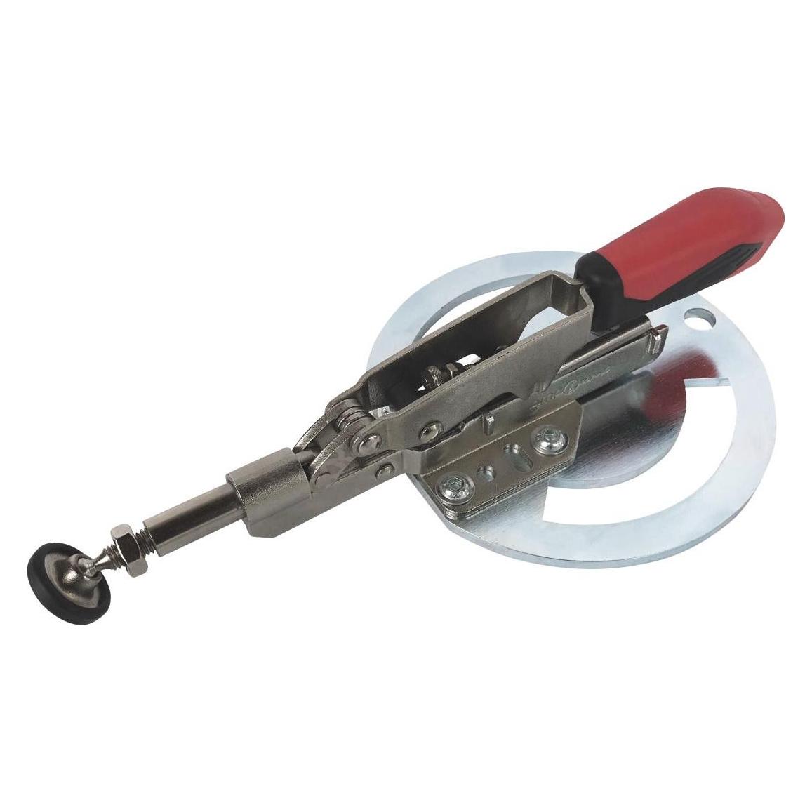 Stürmer Schweisskraft - Waagrechtspanner m. ru.er Adapterplatte, geschlossen Länge 253 mm, Spannbereich 0 - (1528162)