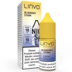 Linvo Blueberry Storm NicSalt Liquid 10ml / 10mg