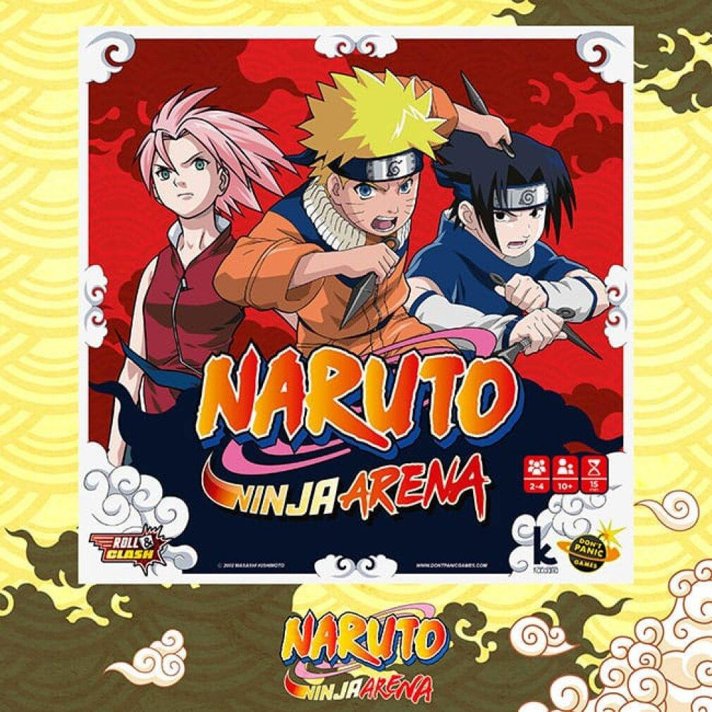 Don't Panic Games Naruto Dobbelspel Ninja Arena