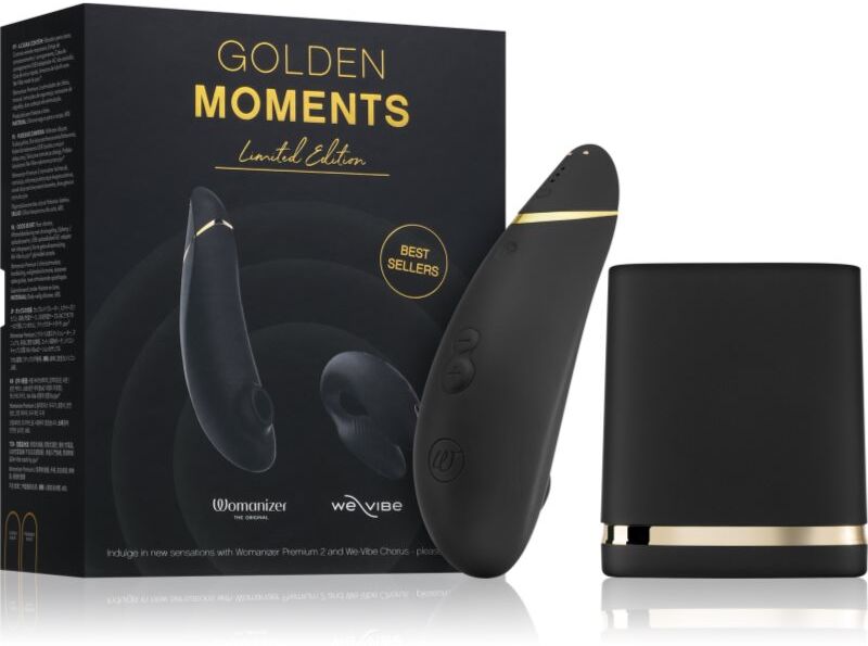 Womanizer Golden Moments Collection Womanizer Premium + We-Vibe Chorus Set mit Sexspielzeugen 2 St.