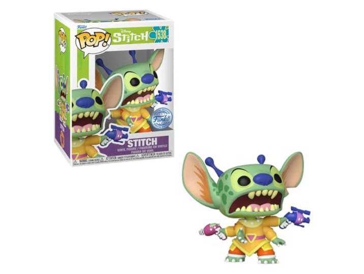 Funko Pop! Disney Stitch vinyl figuur, exclusief design, 9,9 cm