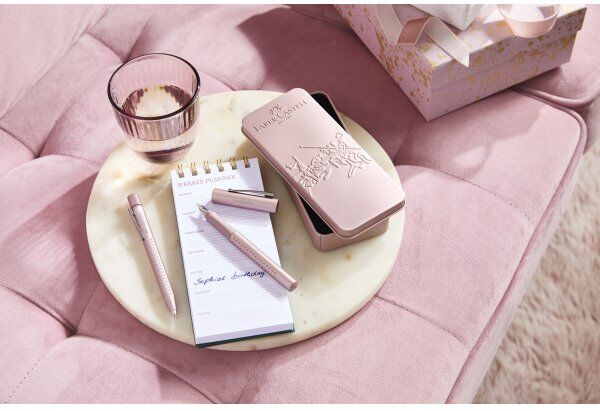 Faber-Castell Grip Fyldepen   F   Rose