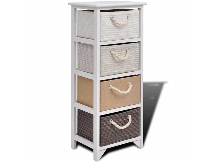 vidaXL Sideboard Kommode 4 Schubladen Holz