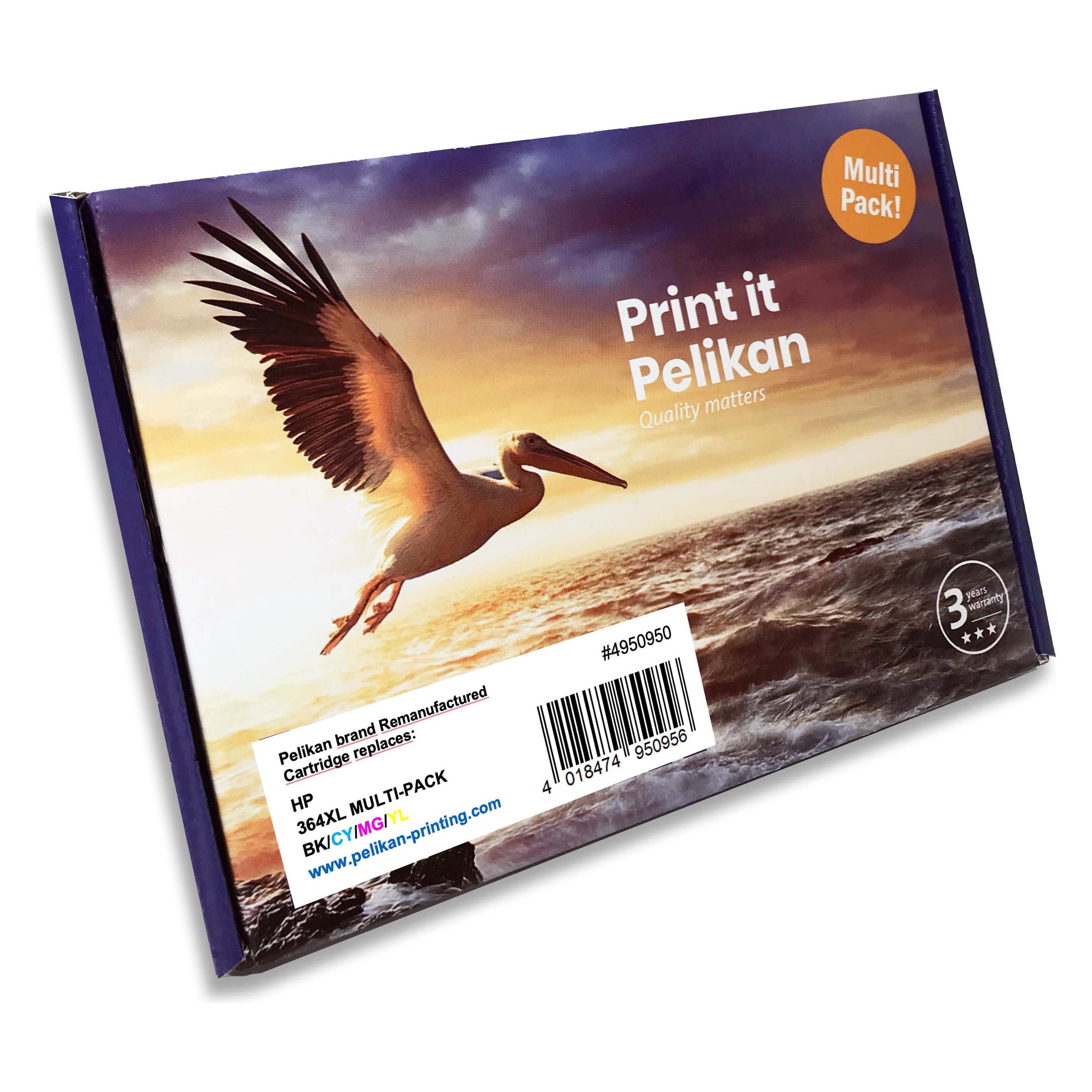 Pelikan 364XL (BK, C, M, Y) (4950950)