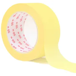 KK Verpackungen 1 x Kreppband 50 mm x 50 m Malerkrepp Abklebeband Klebeband Abdeckband Krepp