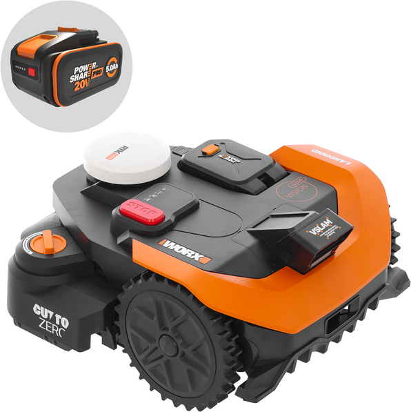 Worx Landroid Vision Cloud WR330E - Robot tondeuse - Sans installation