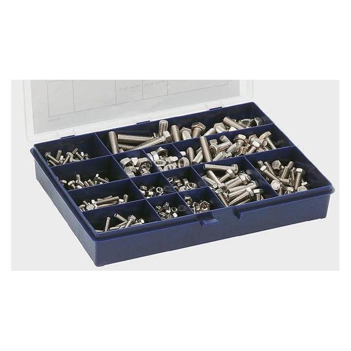 RS PRO Schrauben Muttern Set A4 (624 Schrauben pro Stück) (5265482)