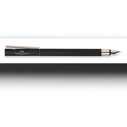 Faber Castell Füller Neo Slim Metall schwarz/rosé Feder EF