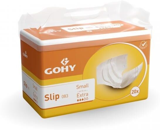 Gohy Slip Extra Small - 4 paquets de 20 protections