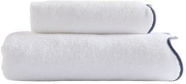Ellie Scalloped Towels - Indigo, Bath Towel - Ballard Designs