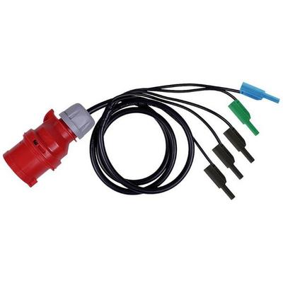 Metrel A 1641 Messadapter CEE-Kupplung 16A 3polig - Bananenstecker 4mm