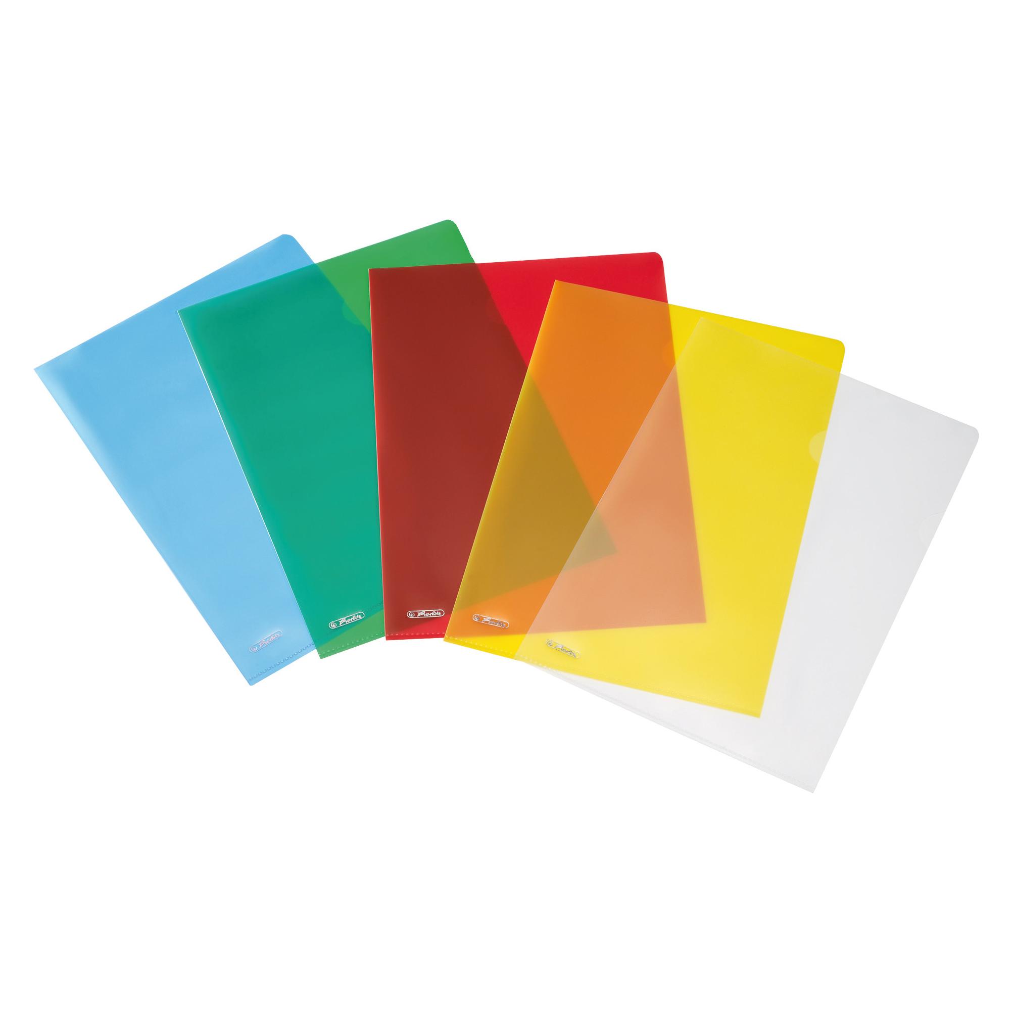Herlitz 50009084 Aktenordner Polypropylen (PP) Gemischte Farben (A4, 10x) (50009084)