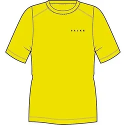 FALKE Damen T-Shirts/Tanks ku.Arm Da RU Tee, Größe L in Gelb 1690